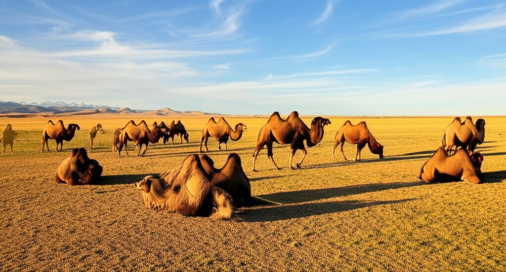 新疆阿勒泰骆驼